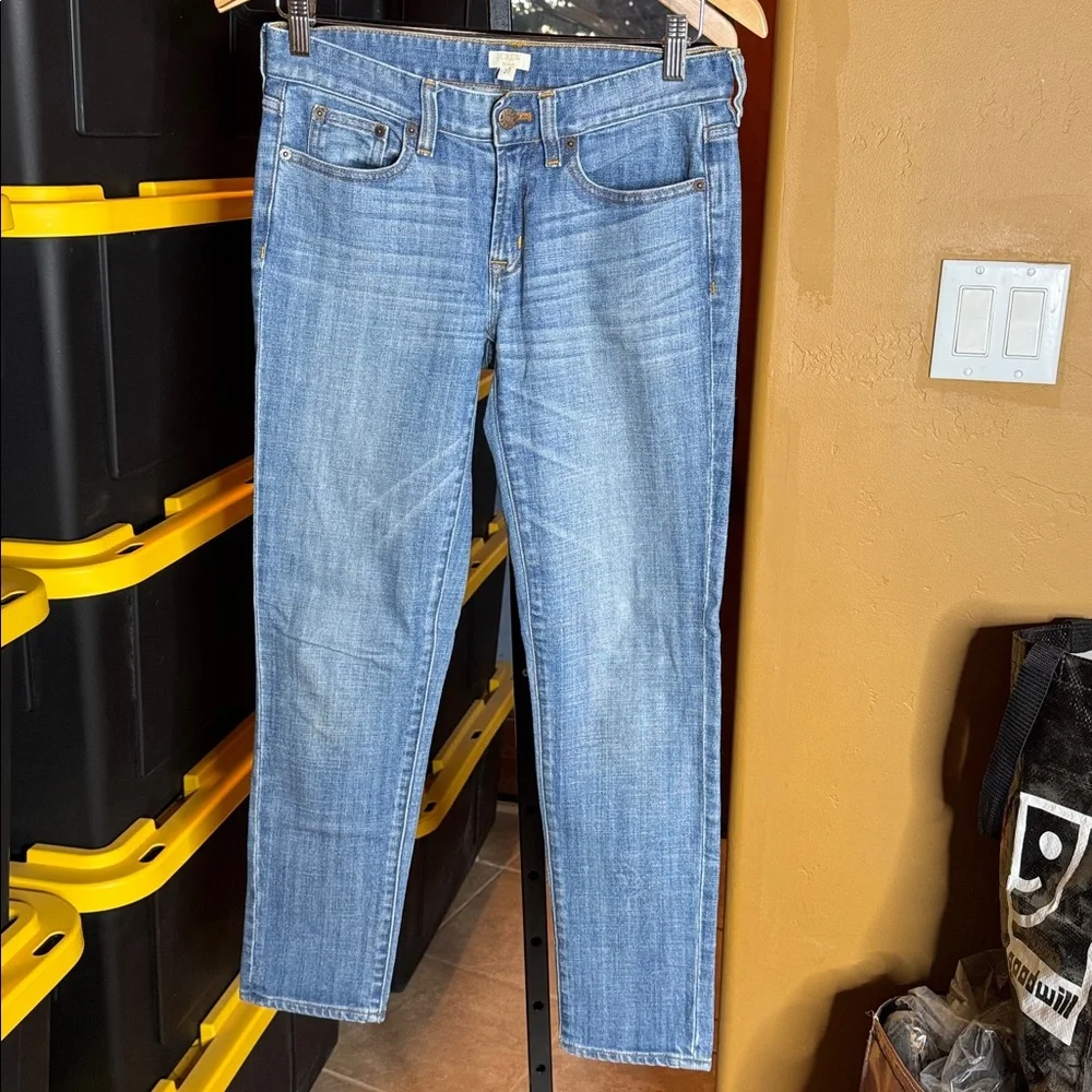 J. Crew Factory Light Blue Stretch Skinny Jeans Size 27